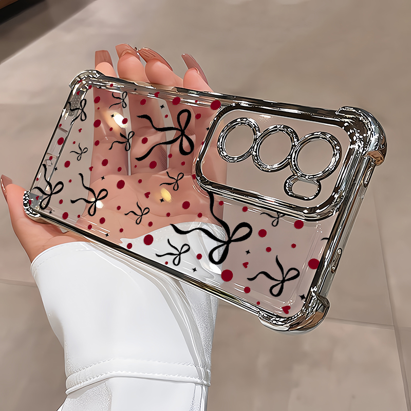 ピンクの蝶と花柄のリーフプリントケース OPPO Reno  - Oppo Reno 12 のレビューと価格