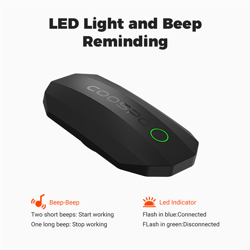 Cookospo-チェストストラップ付きハートレートセンサー - Breath Rate Monitor のレビューと価格
