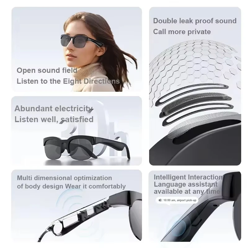レノボAIスマートグラス 1800W制御カメラ 8K撮影 翻 - Smart Glasses Lens のレビューと価格